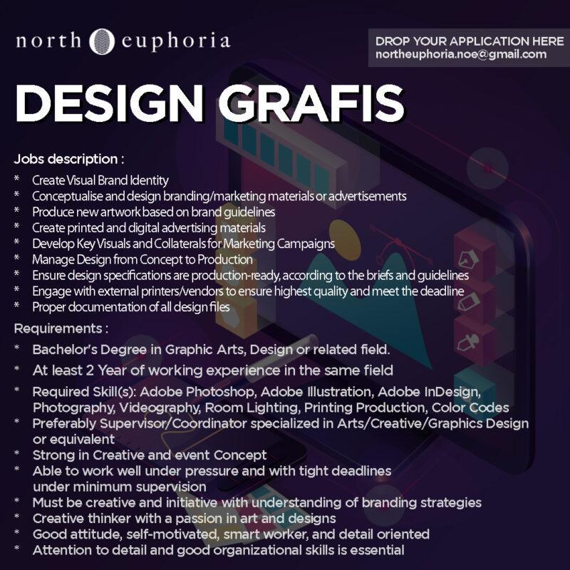 Lowongan Kerja Design Grafis di North Euphoria - JakartaKerja