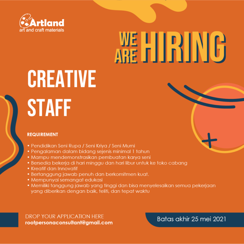 Lowongan Kerja Creative Staff di Artland - JakartaKerja