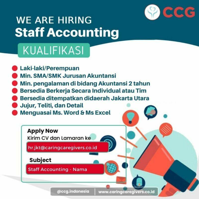 Lowongan Kerja Staff Accounting - Admin Telemarketing - Digital ...