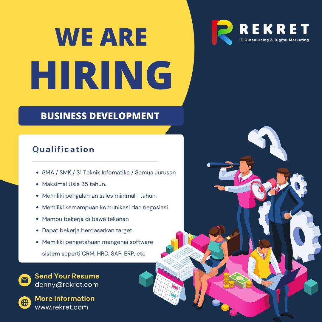 Gambar Lowongan Kerja PT. Rekret Mitra Solusi