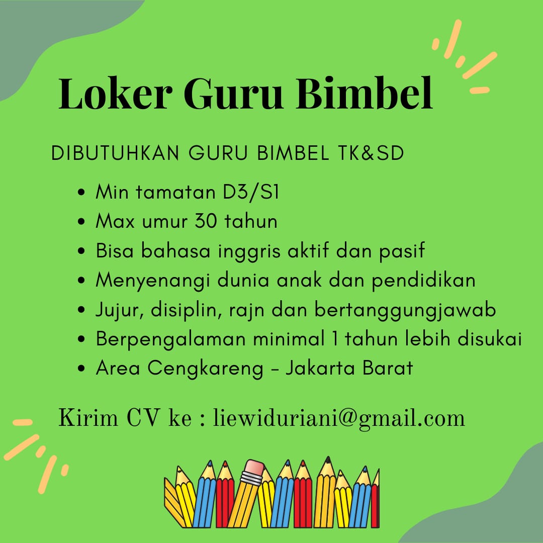 Lowongan Kerja Guru Bimbel di Bimbel Smart - JakartaKerja