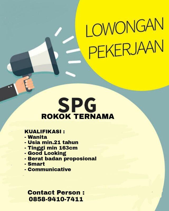 Lowongan Kerja SPG Rokok Ternama di Colony Group - JakartaKerja