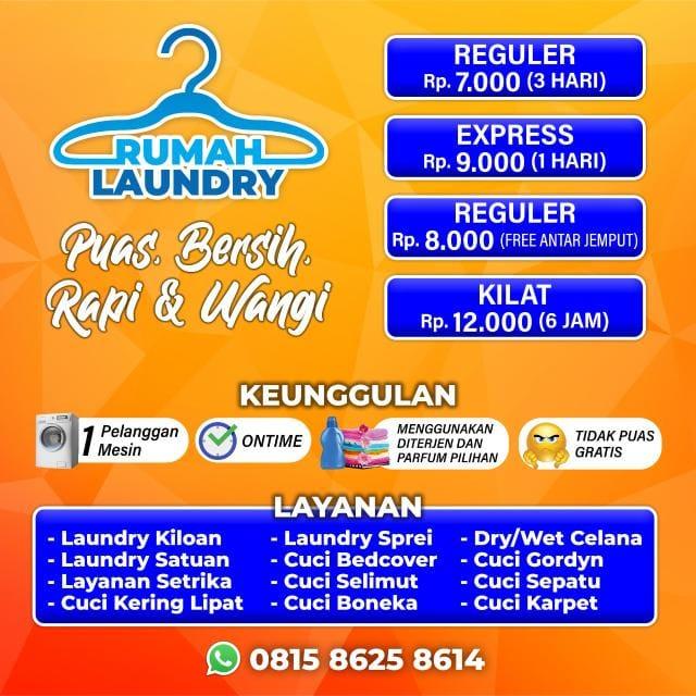 Lowongan Kerja Karyawan Laundry di Rumah Laundry JakartaKerja